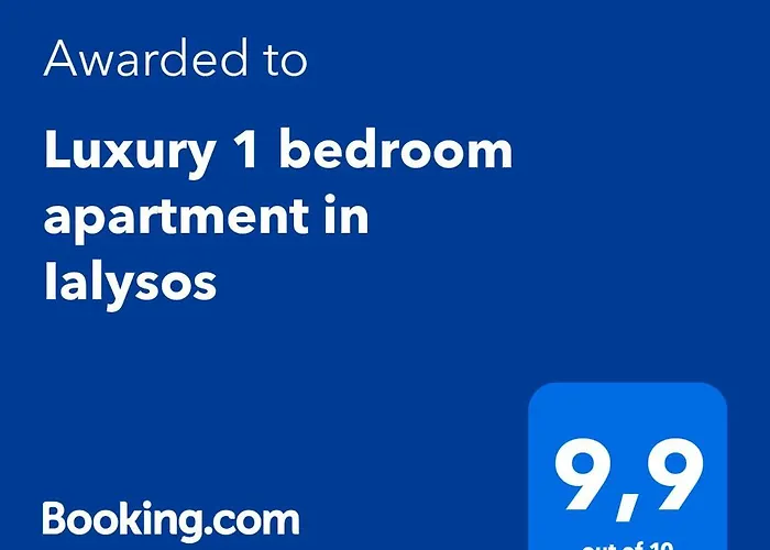 Luxury 1 Bedroom Apartment In Ialysos
